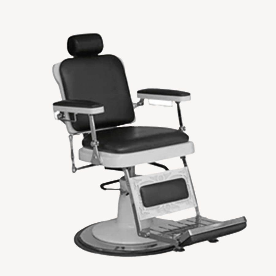 Keller International VINTAGE Barber Chair II DSP-KEL-BBCHR-K2096-BLACK