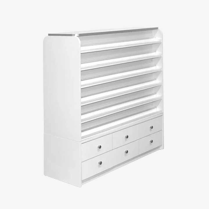 Mayakoba SONOMA Polish & Powder Rack with Cabinet (Double-Sided) JAT-NPORK-3511-KIT