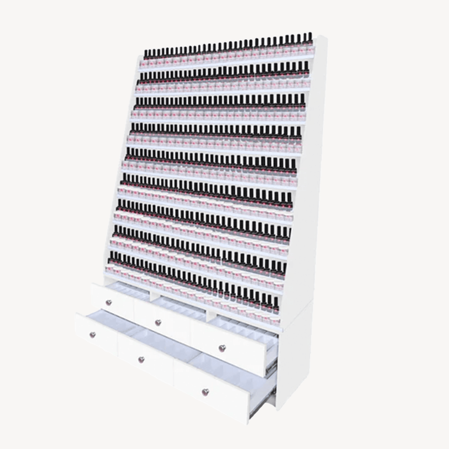 Mayakoba Sonoma Double Powder & Polish Rack with Cabinet JAT-NPORK-3532-KIT