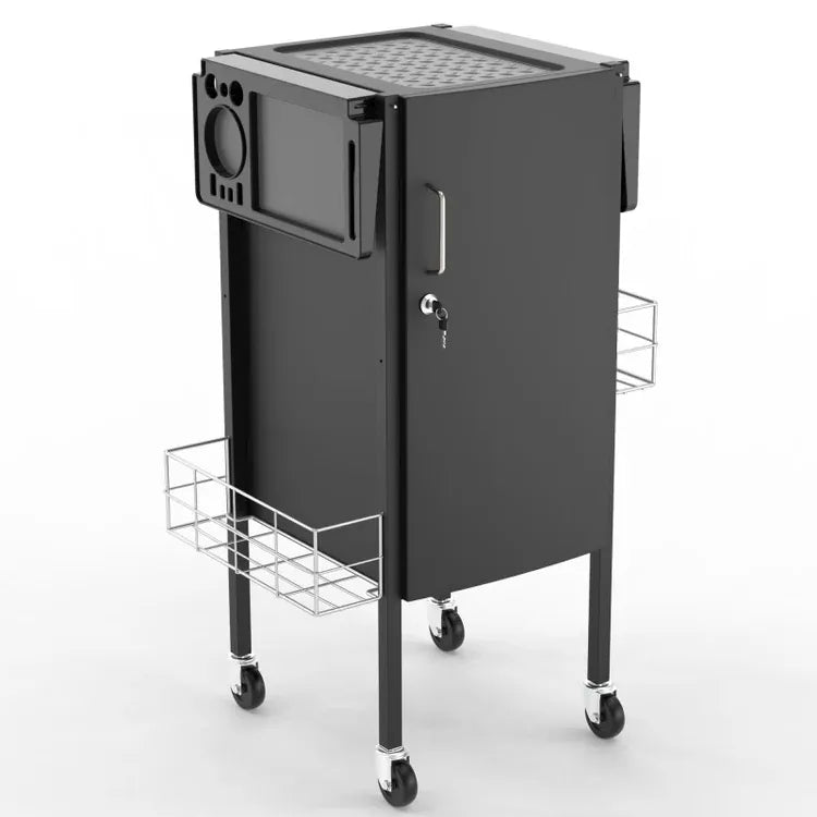 Berkeley Salon Metal Trolley Black DSP-TAS-SMT-BLK