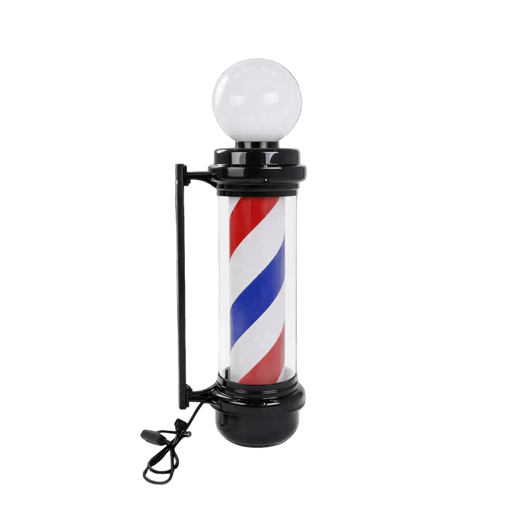 Berkeley LED Barber Pole with Lamp Red/White/Blue Strip DPI-BBP-021-RDWHBLU