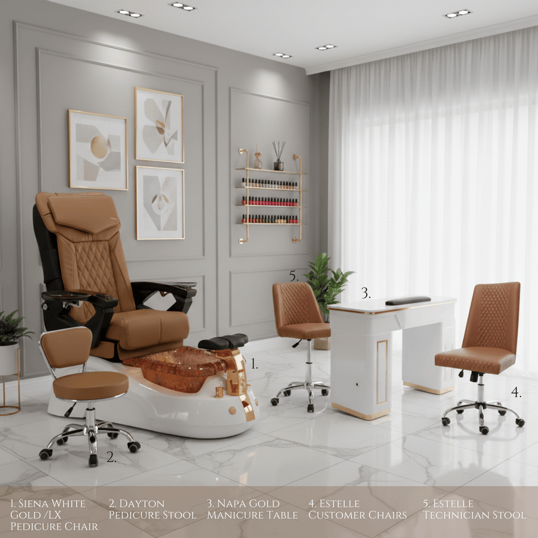 Mayakoba Siena 5 set Package - Cappuccino