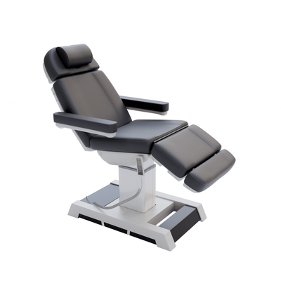 Spa Numa MEDICI Heavy Duty Medical Grade Pedestal 4-Motor Treatment Chair (2218B) Gray FF-FCCHR-2246B-GRY