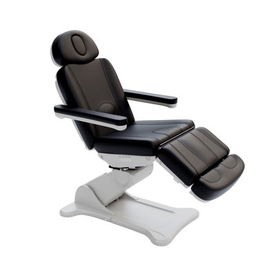 Spa Numa Fully Electric 4 Motor Treatment Chair Bed (2246B) Black / No FF-FCCHR-2246B-BLK