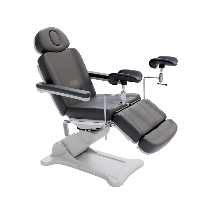 Spa Numa Fully Electric 4 Motor Treatment Chair Bed (2246B) Gray / Yes FF-FCCHR-2246B-GRY-F