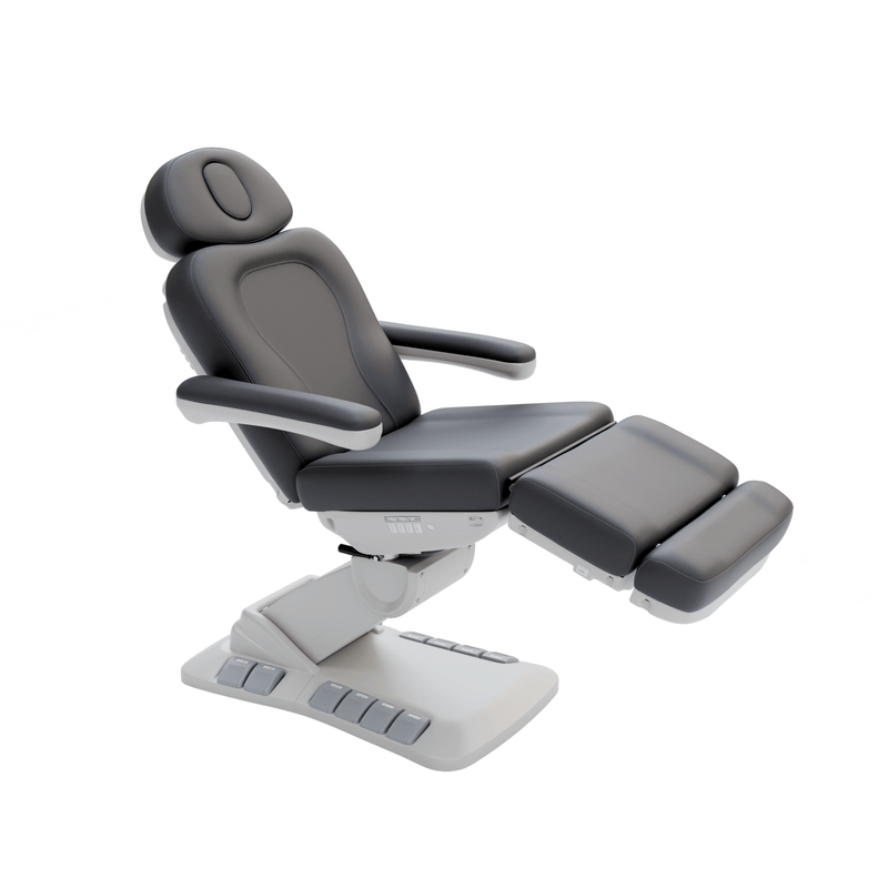 Spa Numa SWIVEL DELUXE 4 Motor Electric Treatment Chair Bed (2246EB) Gray / No