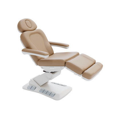 Spa Numa SWIVEL DELUXE 4 Motor Electric Treatment Chair Bed (2246EB) Sand / No
