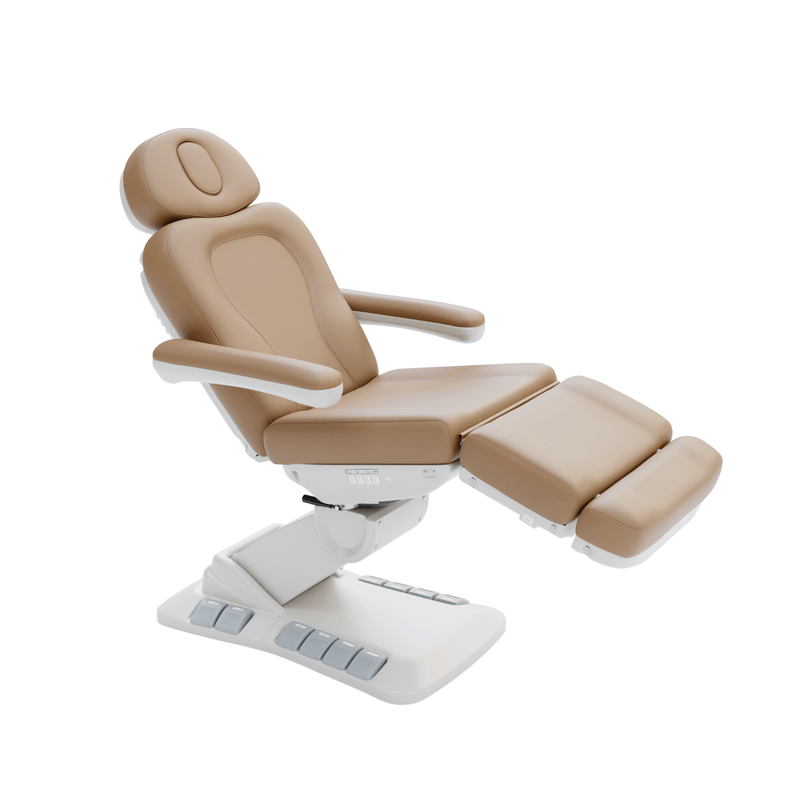 Spa Numa SWIVEL DELUXE 4 Motor Electric Treatment Chair Bed (2246EB) Sand / No