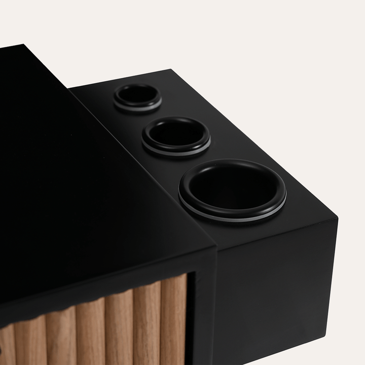 Keller International Noir Tambour Station Stand - 2pks