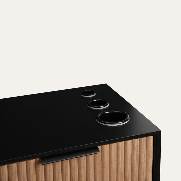 Keller International Noir Tambour Wall Mounted Station