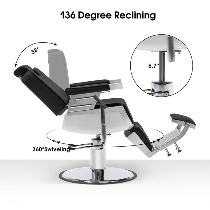 Brooks Salon Furnishing The Winston Barber Chair
