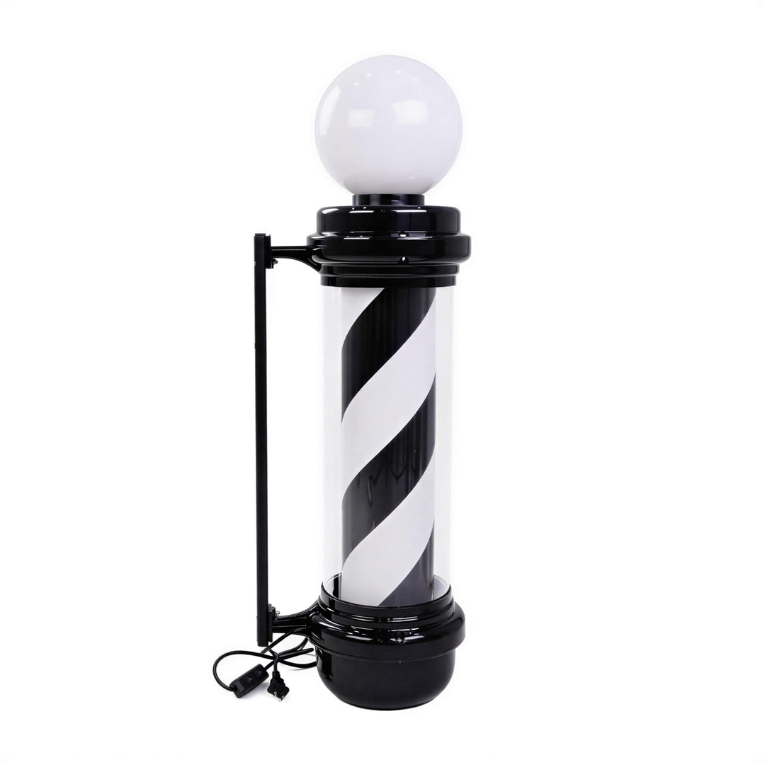 Berkeley LED Barber Pole with Lamp