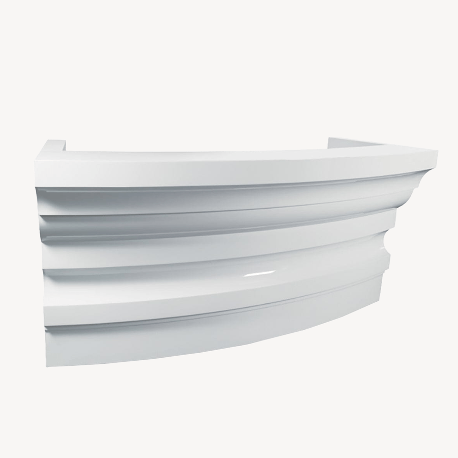 Gamma & Bross Alzira Curva Salon Reception Desk