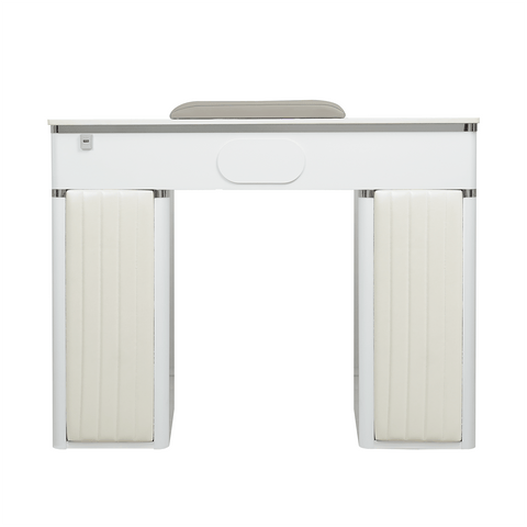 LUX 450 Single Manicure Nail Table Marble ( No Vacuum )