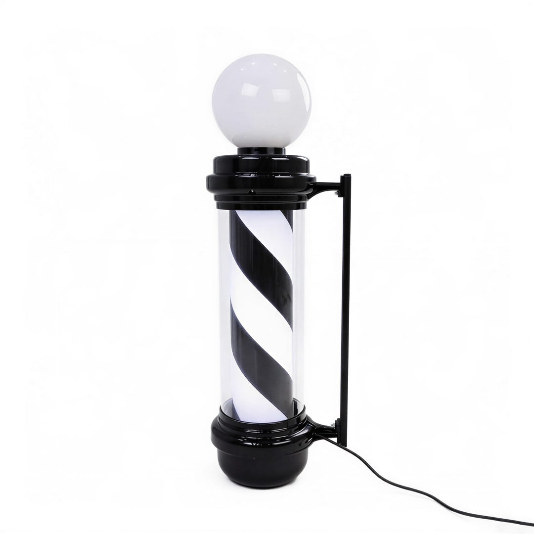 Berkeley LED Barber Pole with Lamp