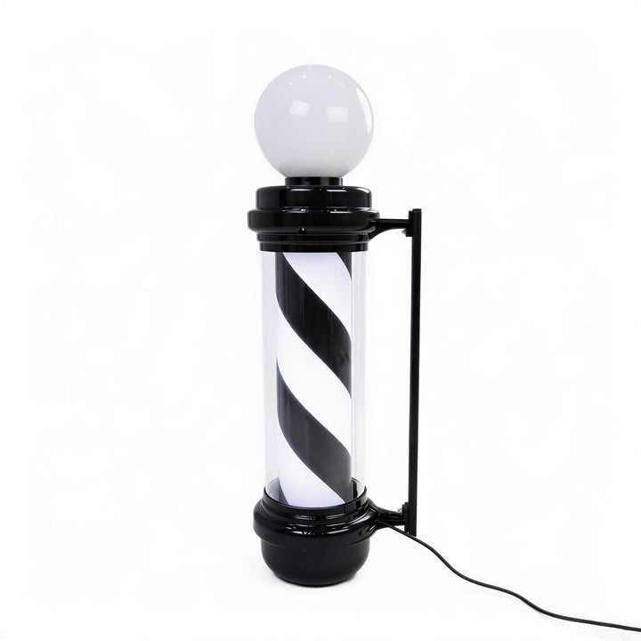 Berkeley LED Barber Pole with Lamp