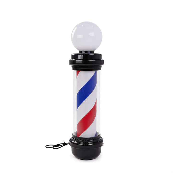 Berkeley LED Barber Pole with Lamp Red/White/Blue Strip DPI-BBP-021-RDWHBLU