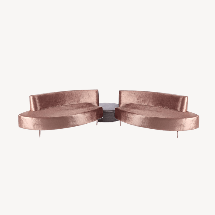 Gamma & Bross Sundial Waiting Area Sofa