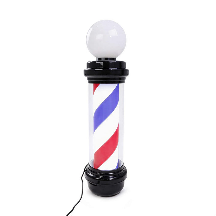 Berkeley LED Barber Pole with Lamp
