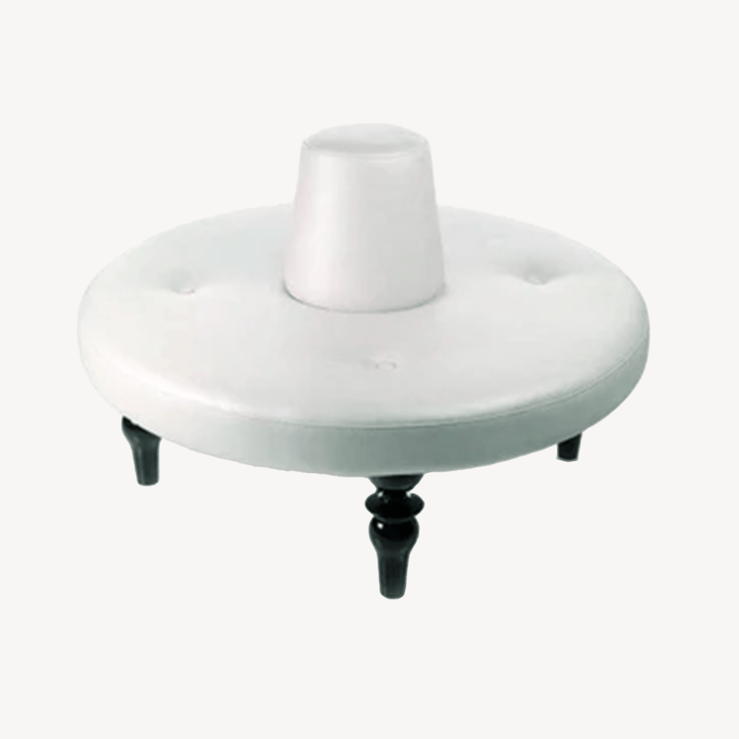Gamma & Bross Round Tuffet Waiting Area Sofa DSP-GMB-WTCHR-GRTA002DI