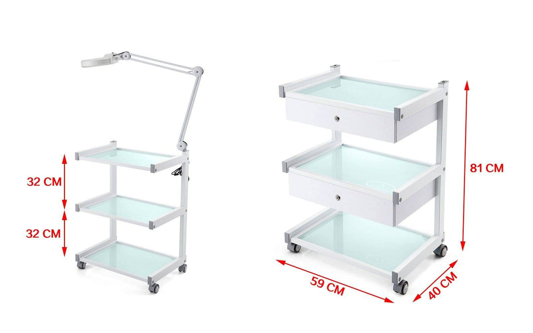 Beauty-Ace Beli Rolling Trolley Cart