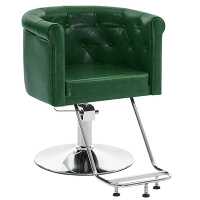 Brooks Salon Furnishing OpulentFlow Tub-Style Hydraulic Salon Chair Green FF-BBP-SYCHR-3807-GRN
