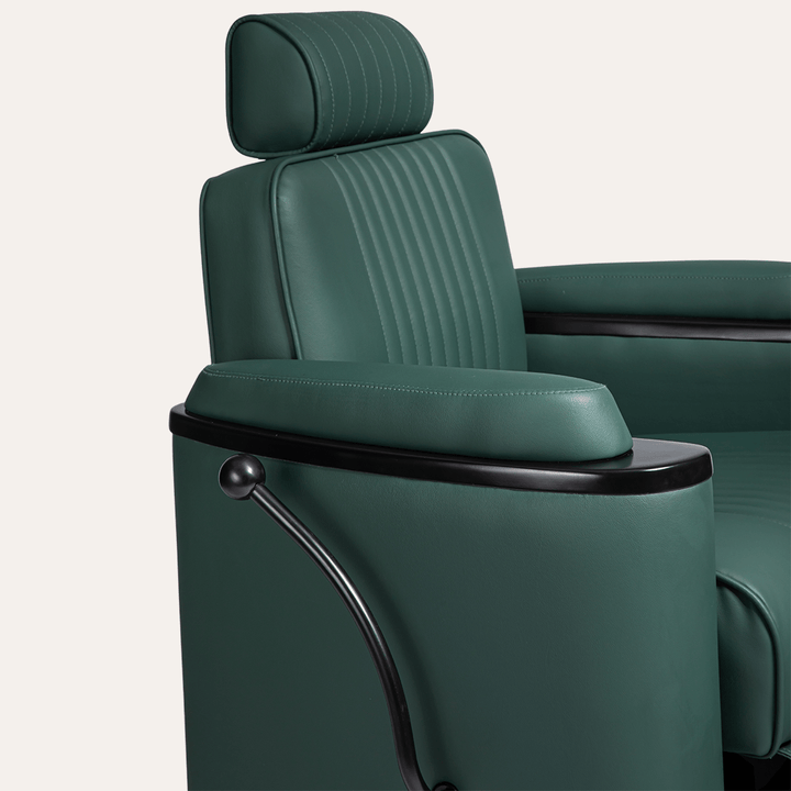 Keller International Barrel Barber Chair