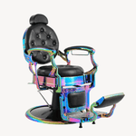 Brooks Salon Furnishing Prestige Laser Frame Retro Hydraulic Recline Barber Chair DSP-ATH-BBCHR-5350