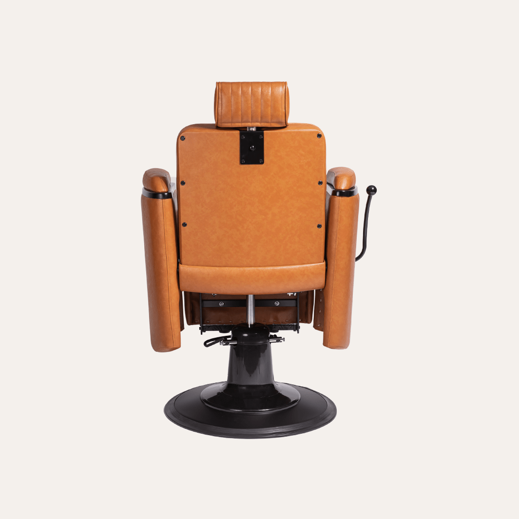 Keller International Barrel Barber Chair