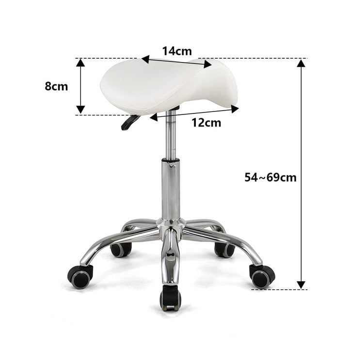 Beauty-Ace SADDLE Beauty Salon Swivel Esthetician Stool