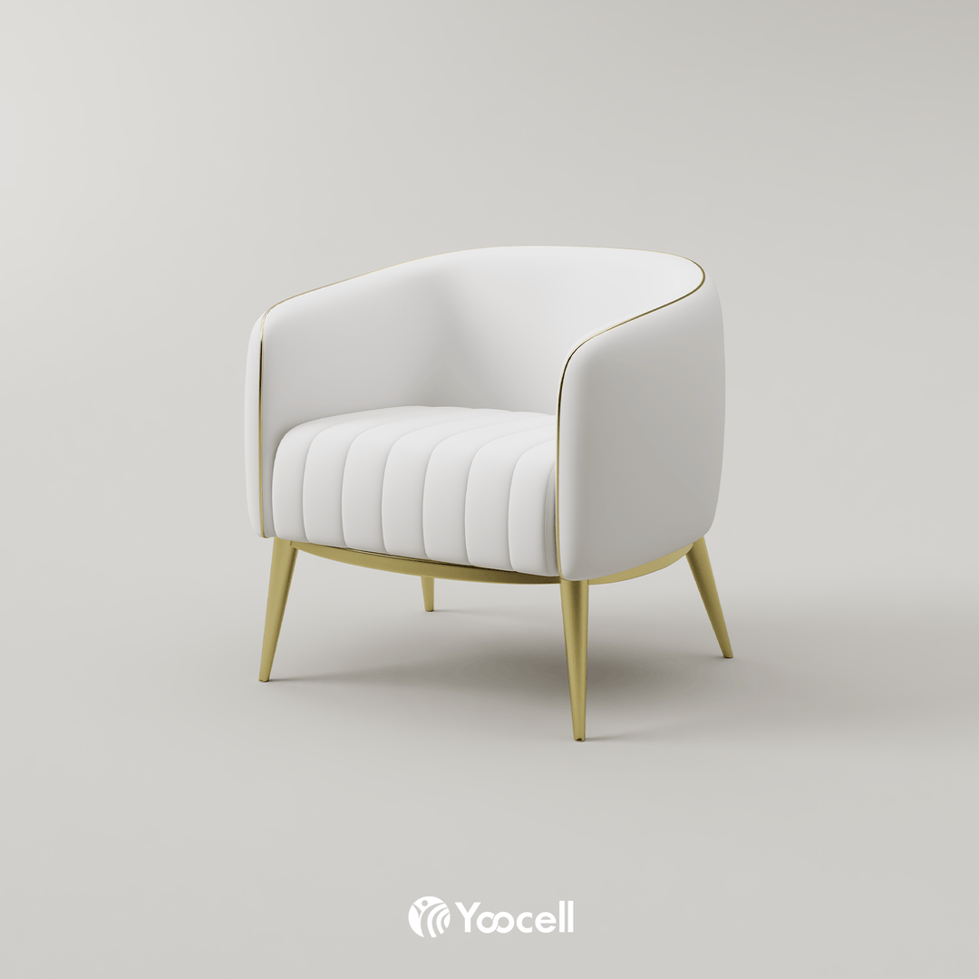 Yoocell YOOCELL Manicure Table, Chair & Stool Set AG1850 FF-YCL-SET-1850/1911-WHT-KIT