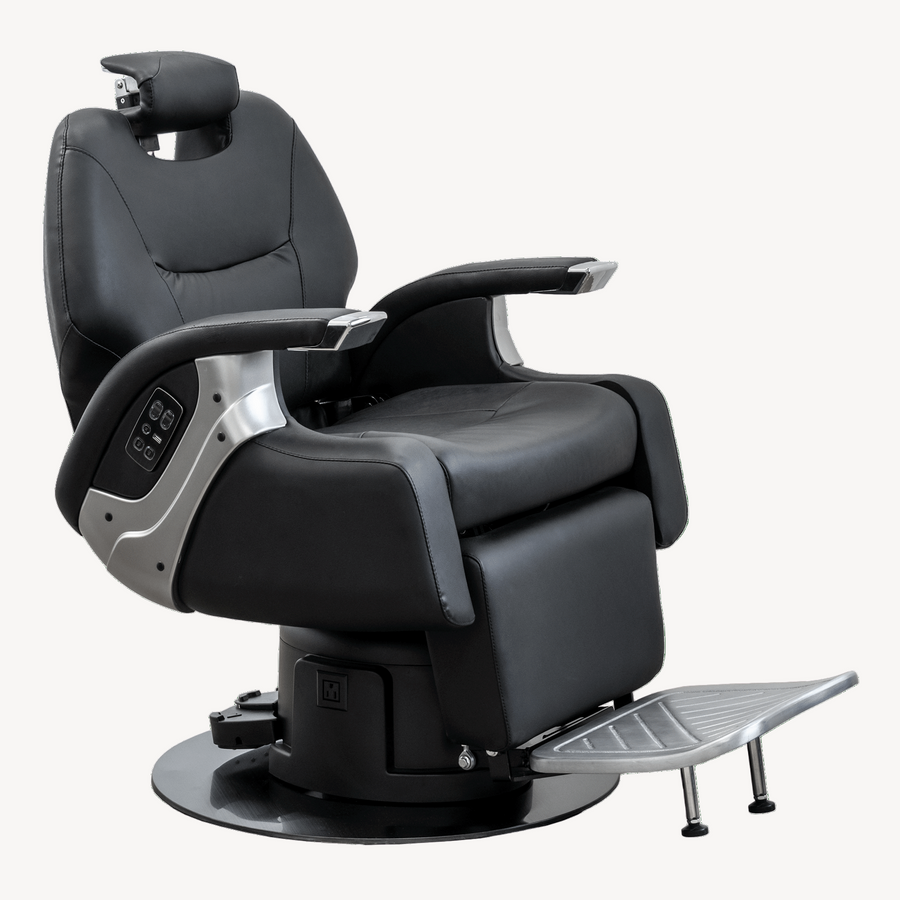 Athena COMMANDER Barber Chair Black ATN-BBCHR-31818-BLK
