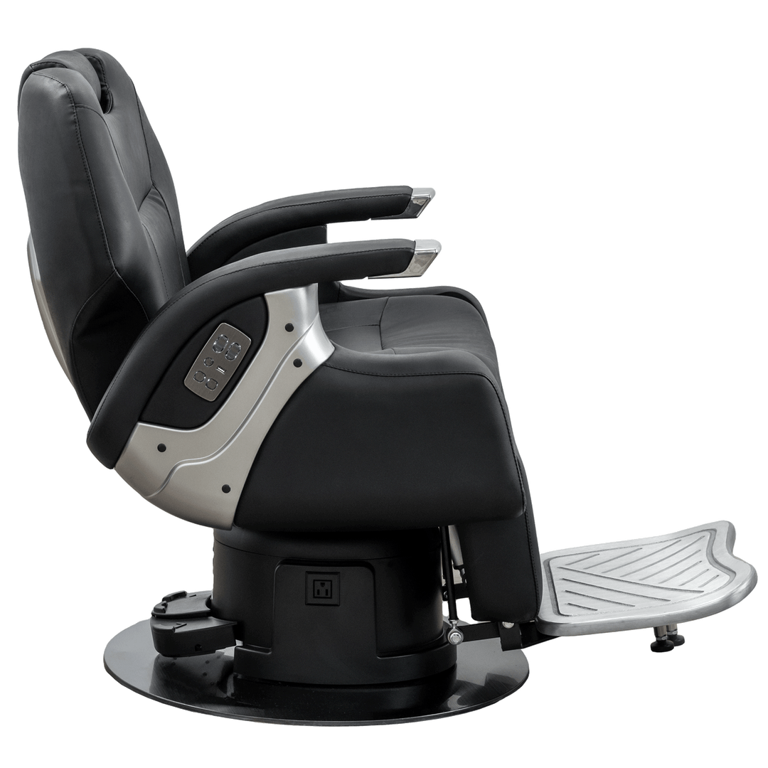 Athena COMMANDER Barber Chair Black ATN-BBCHR-31818-BLK