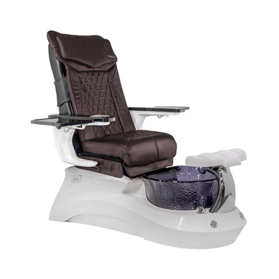 Mayakoba LOTUS II Shiatsulogic DX Pedicure Chair DX-Coffee / White and Black Lotus II AYC-SPA-LOTUS-2-DX-839WHTBLK-18VCFE