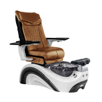 Mayakoba PERLA Shiatsulogic DX Pedicure Chair DX-Cappuccino / White and Black Perla AYC-SPA-PERLA-DX2307-822WHTBLK-18VCPO