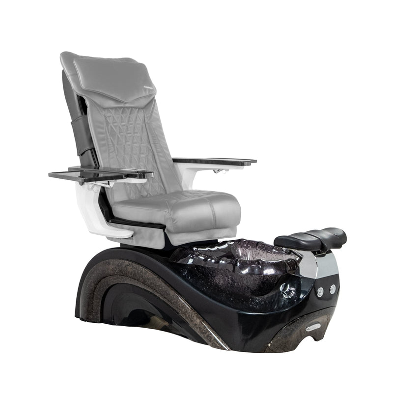 Mayakoba PERLA Shiatsulogic DX Pedicure Chair DX-Grey / Black and Black Perla AYC-SPA-PERLA-DX2307-822BLKBLK-18VGRY