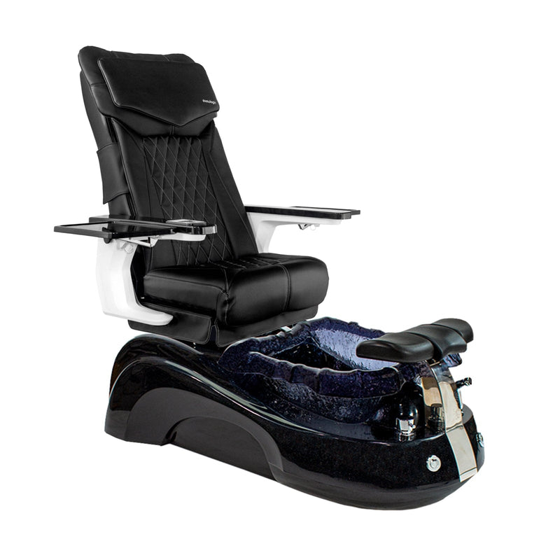 Mayakoba SIENA Shiatsulogic DX Pedicure Chair DX-Black / Black and Black Siena AYC-SPA-SIENA-DX2307-817BLKBLK-18VBLK
