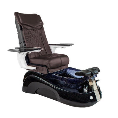 Mayakoba SIENA Shiatsulogic DX Pedicure Chair DX-Coffee / Black and Black Siena AYC-SPA-SIENA-DX2307-817BLKBLK-18VCFE