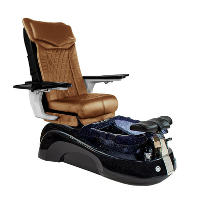 Mayakoba SIENA Shiatsulogic DX Pedicure Chair DX-Cappuccino / Black and Black Siena AYC-SPA-SIENA-DX2307-817BLKBLK-18VCPO