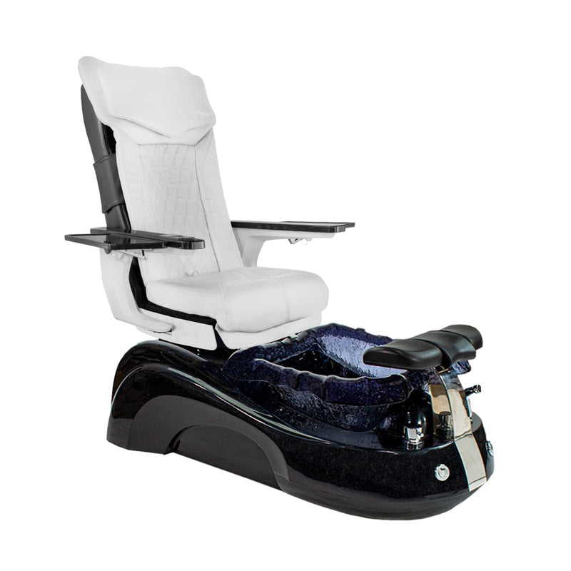 Mayakoba SIENA Shiatsulogic DX Pedicure Chair DX-White / Black and Black Siena AYC-SPA-SIENA-DX2307-817BLKBLK-18VWHT
