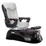 Mayakoba SIENA Shiatsulogic LX Pedicure Chair White LX / Black and Black Siena AYC-SPA-SIENA-LX1807-817NBLKBLK-18VWH