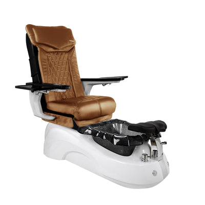 Mayakoba SIENA Shiatsulogic DX Pedicure Chair DX-Cappuccino / White and Black Siena AYC-SPA-SIENA-DX2307-817WHTBLK-18VCPO