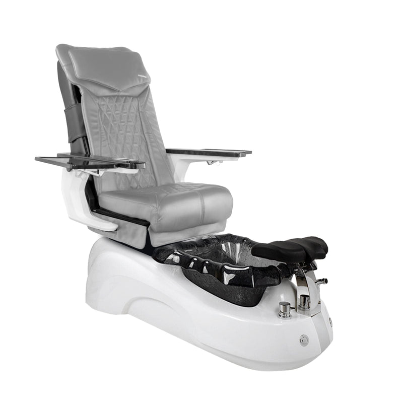 Mayakoba SIENA Shiatsulogic DX Pedicure Chair DX-Grey / White and Black Siena AYC-SPA-SIENA-DX2307-817WHTBLK-18VGY