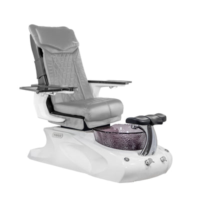 Mayakoba VIGGO II Shiatsulogic DX Pedicure Chair DX-Grey / Metallic White Viggo II AYC-SPA-VIGGO-2-DX2307-849WHT-18VGY