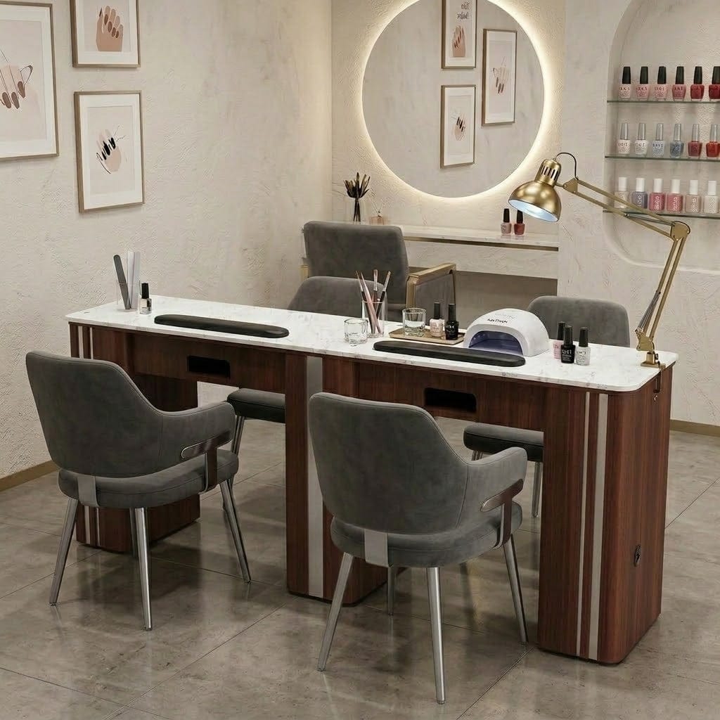 Mayakoba AVON I Double Manicure Table
