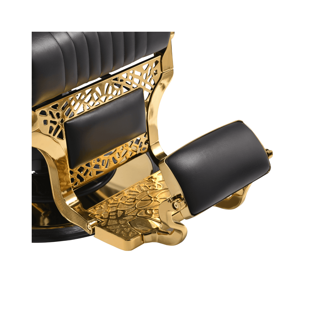 Minewill BRUCE Barber Chair FF-MWL-BBCHR-A093G-BLKGLD