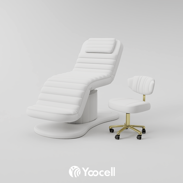 Yoocell Beauty Facial Bed AG1206 White FF-YCL-FCCHR-AG1206-WHT