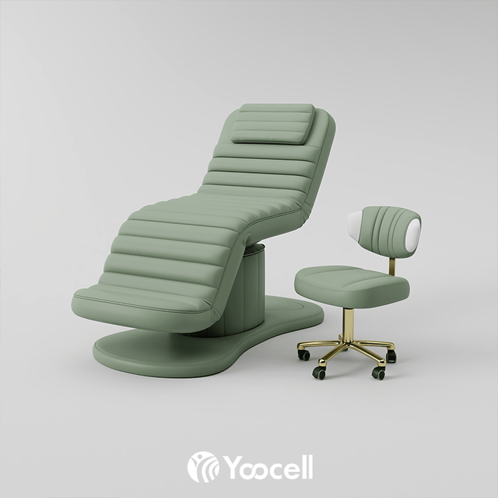 Yoocell Beauty Facial Bed AG1206 Green FF-YCL-FCCHR-AG1206-GRN