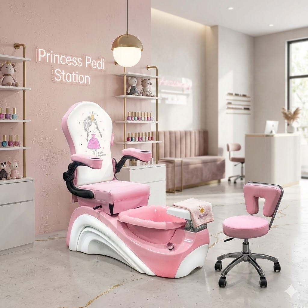 Mayakoba BUTTERCUP Kid Pedicure Spa