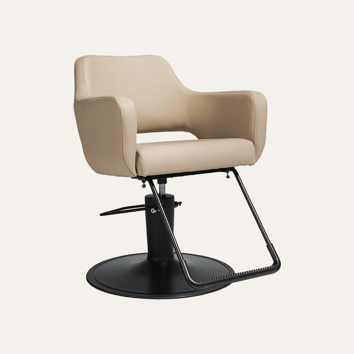 Keller International Chic Salon Chair Cashmere / Black DSP-KEL-APCHR-K1175-T-CASHMERE